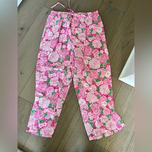 Lilly Pulitzer Floral Pajama Pants Size S